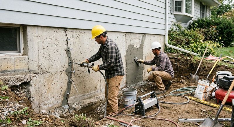 Basement Foundation Repair in Maiden, NC