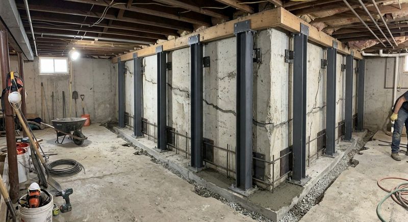 Basement Underpinning in Denver, NC