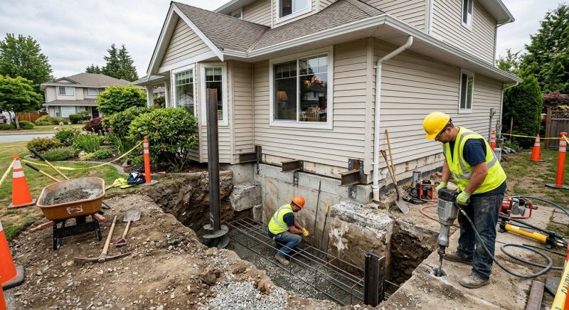 Building Foundation Repair in Belmont, NC