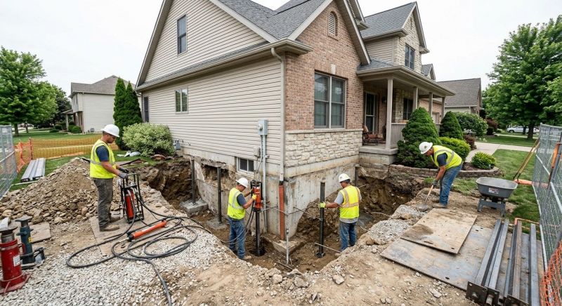 Building Foundation Repair in Hickory, NC