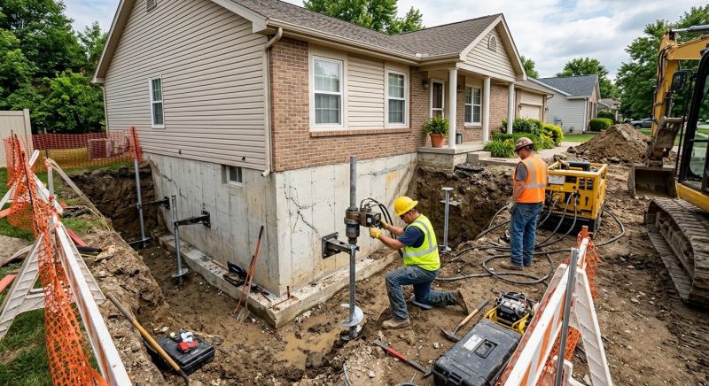 Building Foundation Repair in Newton, NC