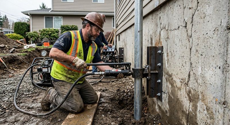 Concrete Foundation Leveling in Gastonia, NC