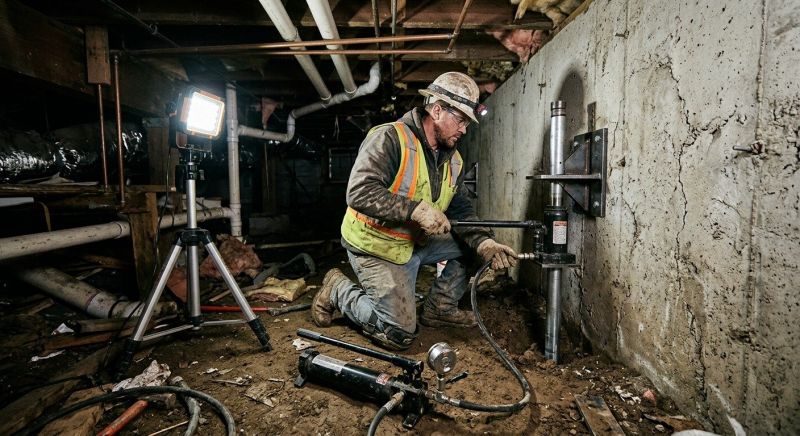 Concrete Foundation Leveling in Newton, NC