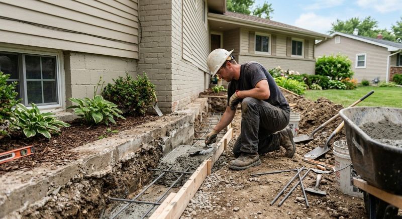 Concrete Foundation Repair in Maiden, NC