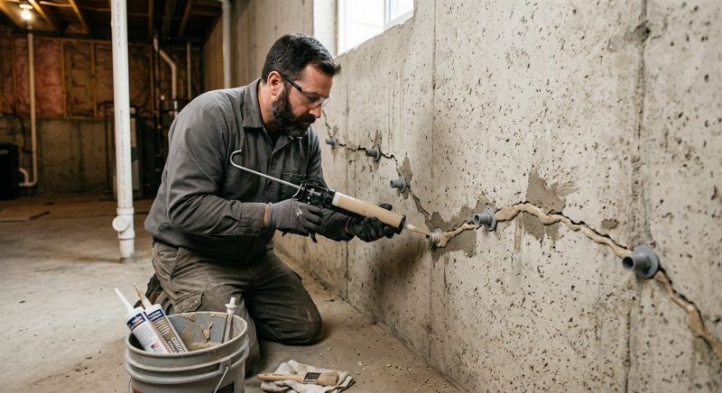 Cracked Foundation Repair in Mooresville, NC