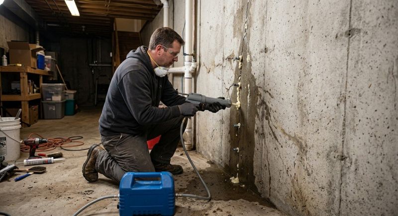Cracked Foundation Repair in Sherrills Ford, NC