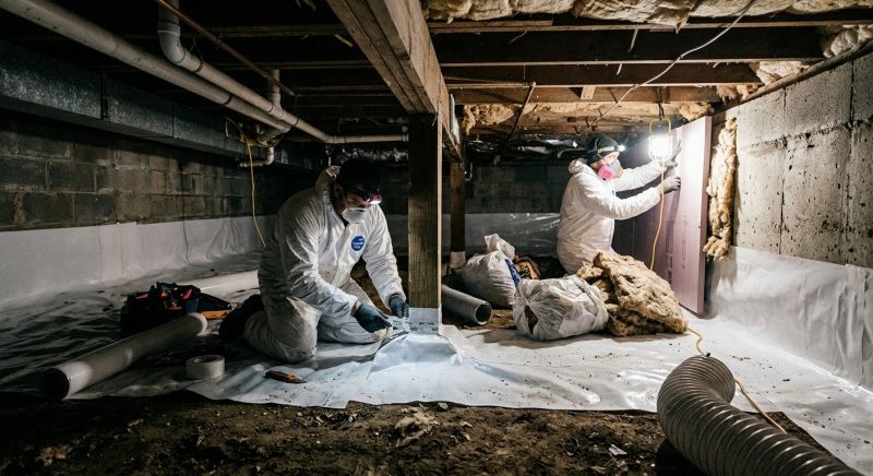 Crawl Space Leveling in Denver, NC