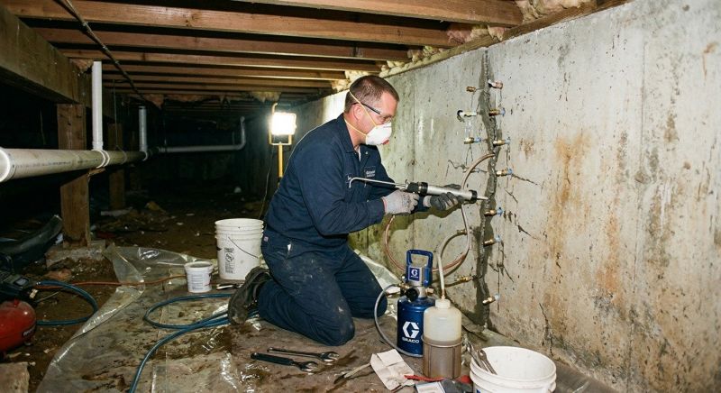 Crawlspace Foundation Repair in Dallas, NC