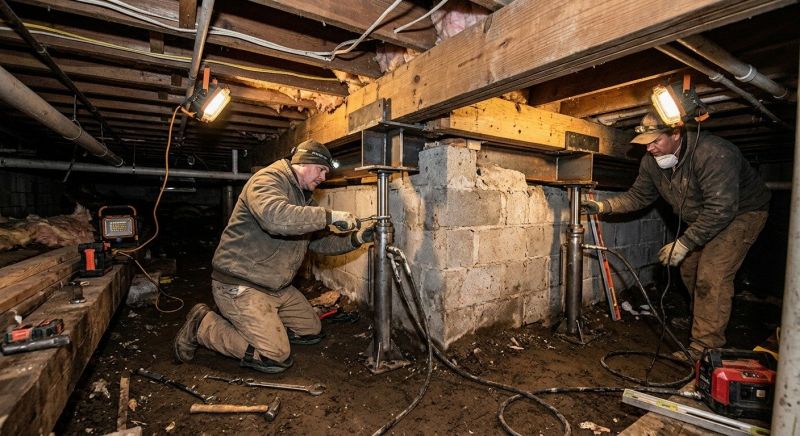 Crawlspace Foundation Repair in Sherrills Ford, NC