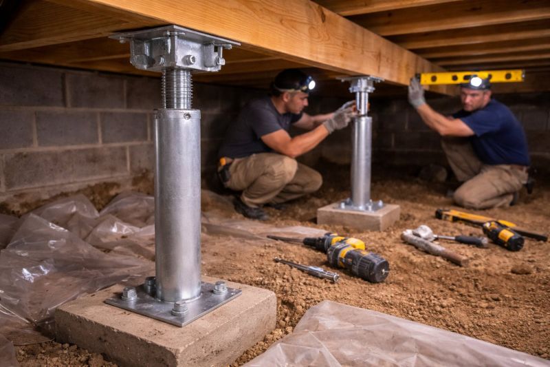 Crawlspace Structural Repair in Denver, NC