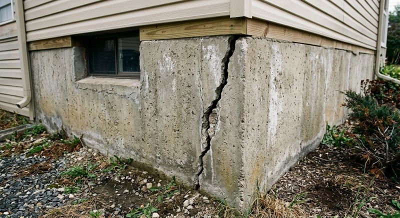 Foundation Crack Repair in Troutman, NC