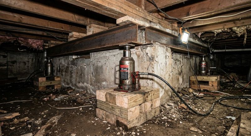 Foundation Jacking in Charlotte, NC