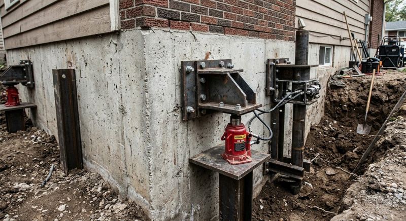 Foundation Jacking in Huntersville, NC