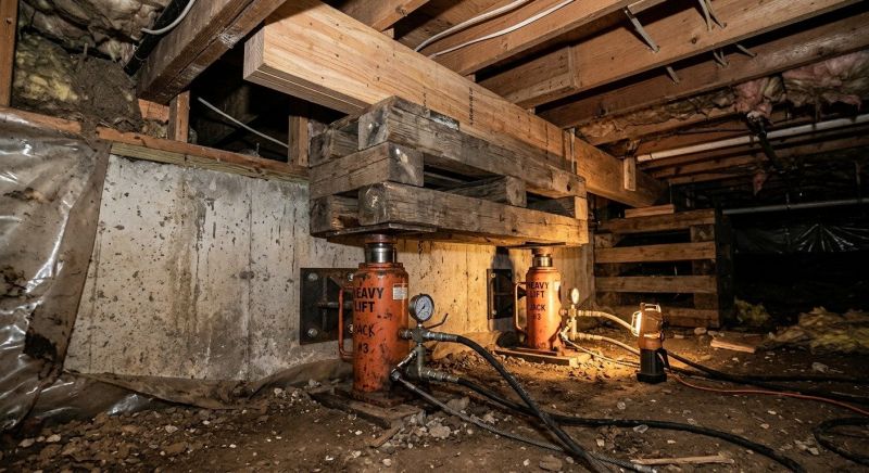Foundation Jacking in Lincolnton, NC