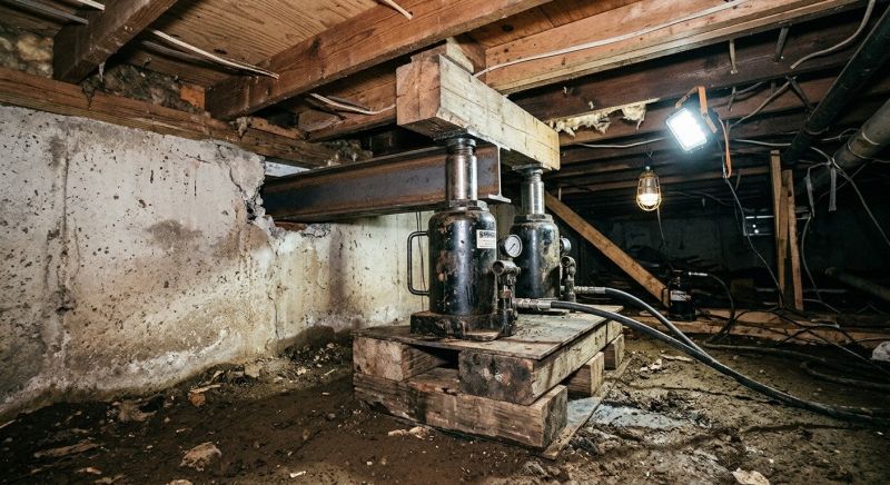 Foundation Jacking in Lincolnton, NC