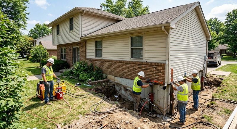Foundation Jacking in Mooresville, NC