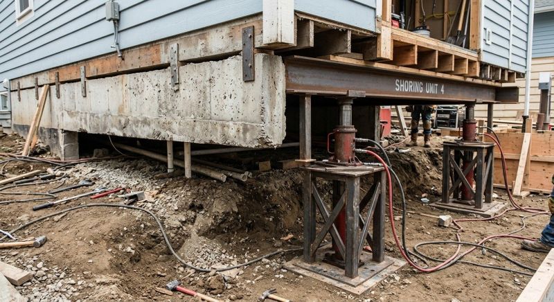Foundation Jacking in Mooresville, NC