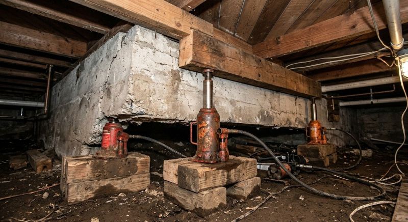 Foundation Jacking in Newton, NC