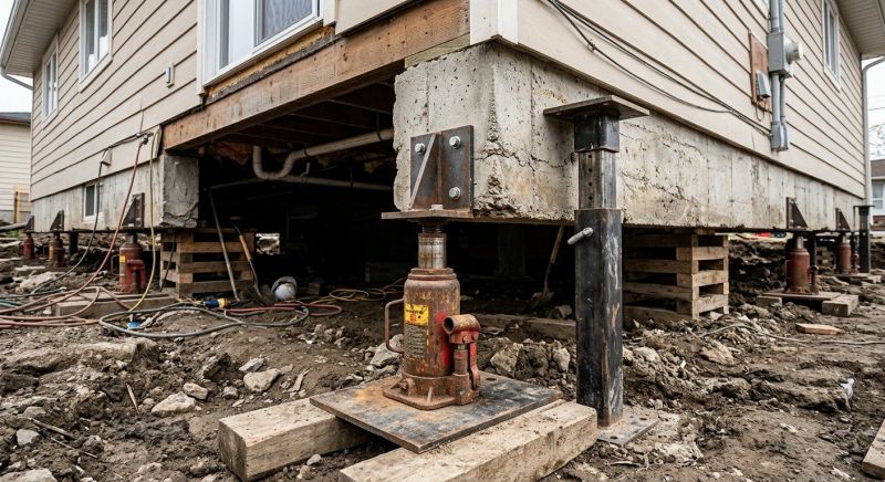 Foundation Jacking in Newton, NC