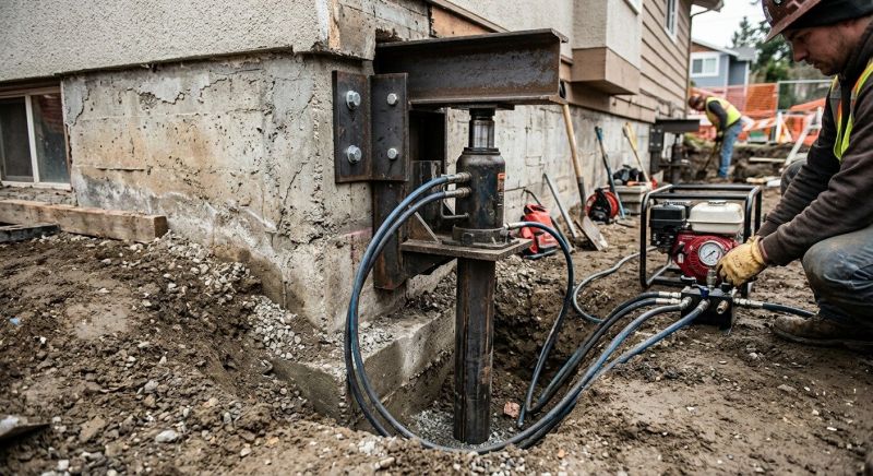 Foundation Lifting in Conover, NC