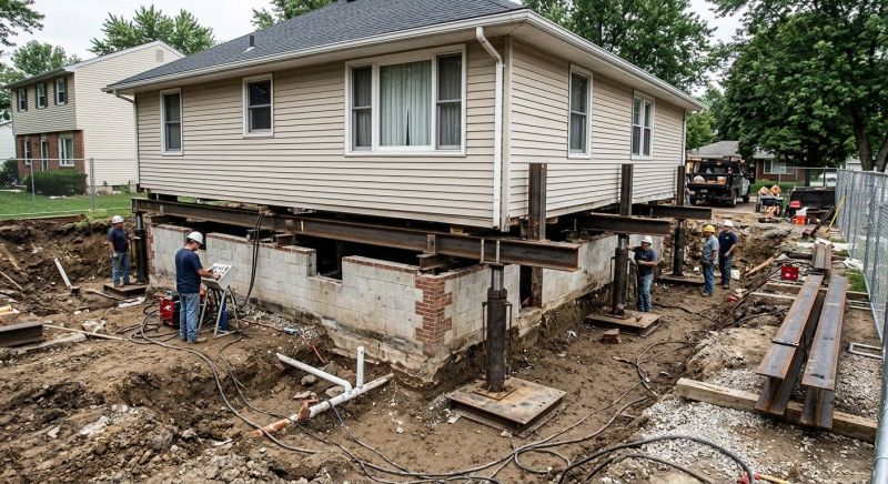 Foundation Lifting in Newton, NC
