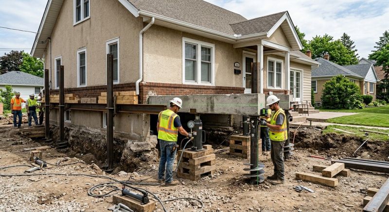 Foundation Releveling in Denver, NC