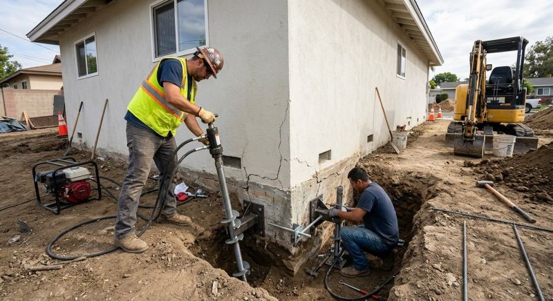 Foundation Stabilizing in Dallas, NC