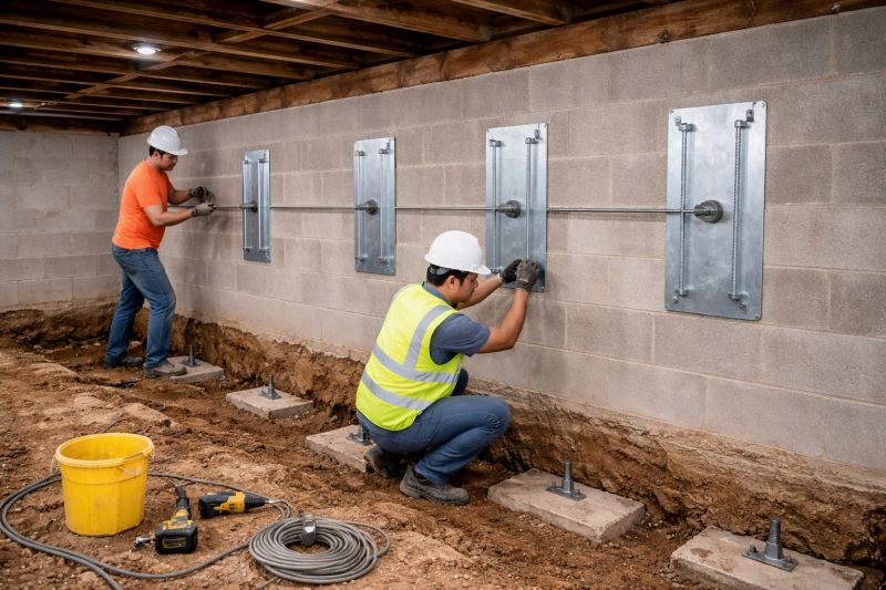 Foundation Stabilizing in Gastonia, NC