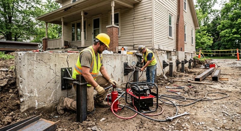 Foundation Stabilizing in Iredell County, NC