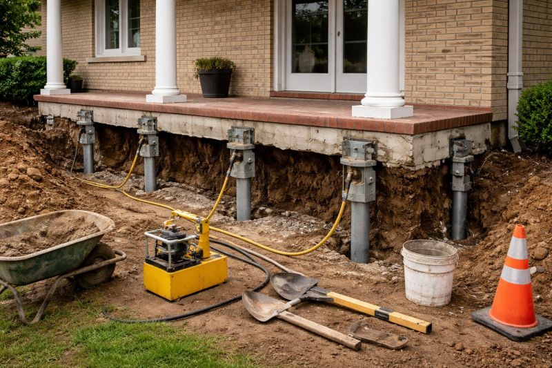 Foundation Stabilizing in Mooresville, NC