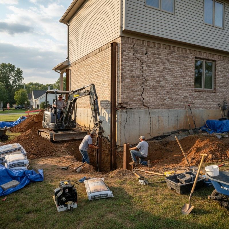 Foundation Structural Repair in Gastonia, NC
