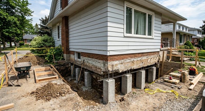 Foundation Underpinning in Denver, NC