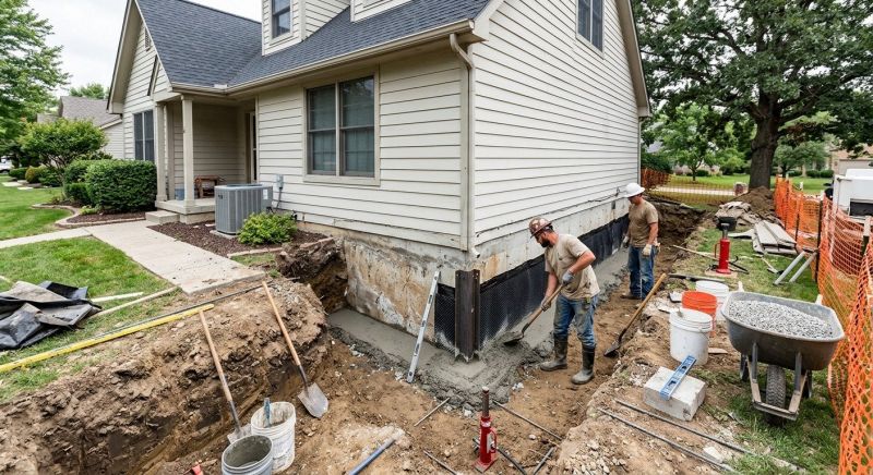 House Foundation Repair in Troutman, NC