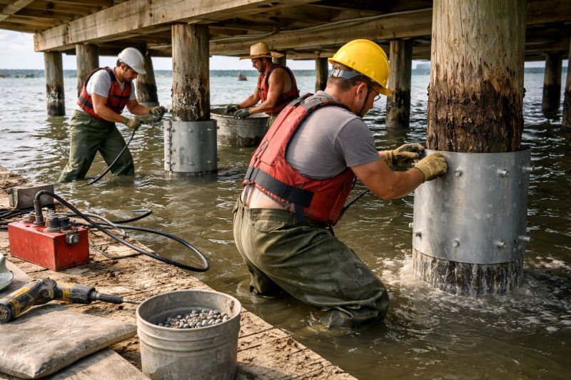 Piling Repair in Denver, NC