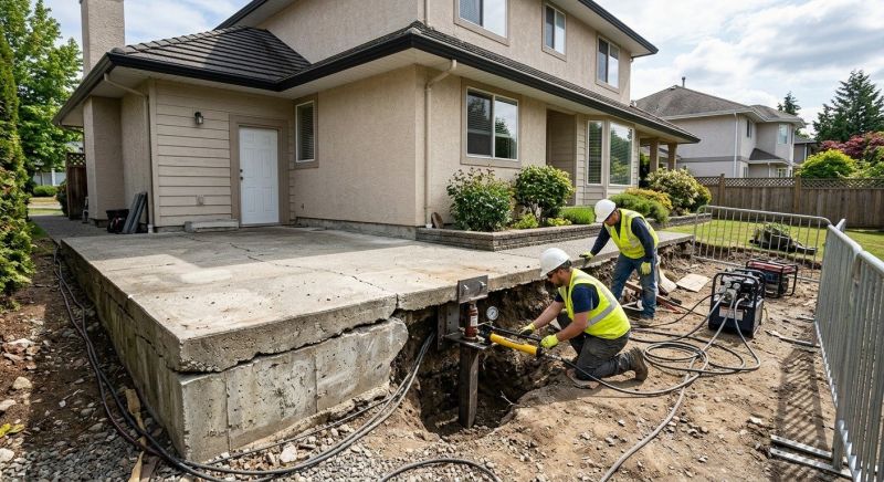 Slab Foundation Repair in Denver, NC