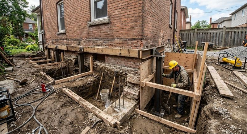 Underpinning Repair in Denver, NC